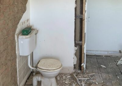 Before a bathroom renovation in Rotherham